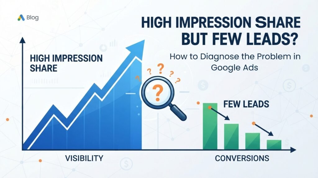 diagnosing google ads low leads codex ppc